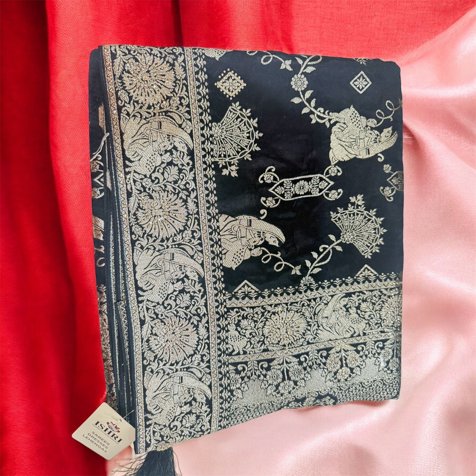 Pure Banarasi Silk Saree in Aqua Green with Rich Zari Weaving for Premium Wedding Collection